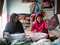 women sewing, Pakistan