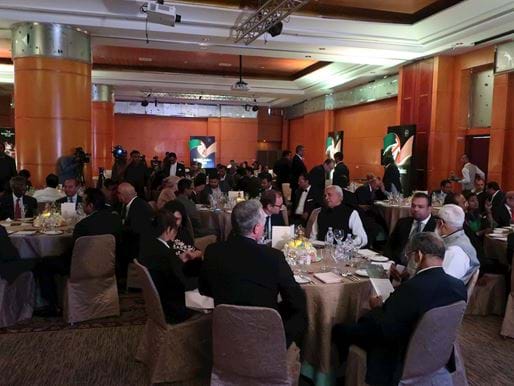 Guests sat down at Official British Asian Trust launch event in Bangladesh