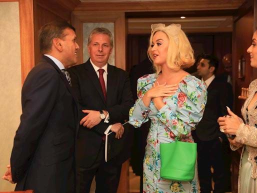 Celebrating Success In India With His Royal Highness The Prince Of Wales And Global Pop Sensation Katy Perry! (1)