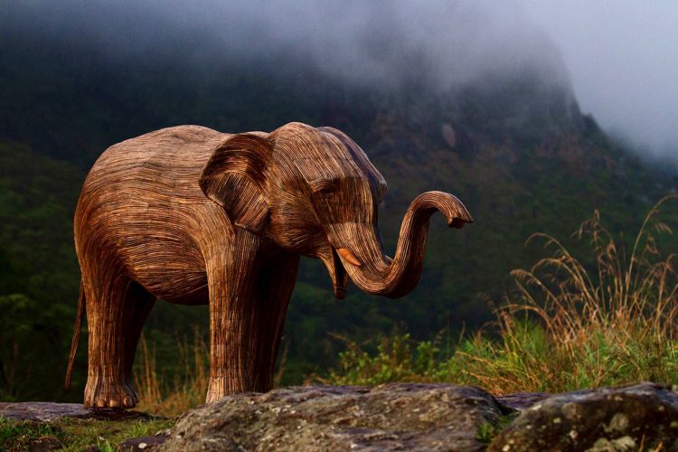 100 Life-Sized Indian Elephant Sculptures Embark on Symbolic U.S ...