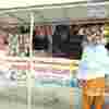 Rukhsana Khatoon in front of her store