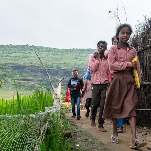 Children Walking